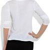 James Perse Loosefit Longsleeve Tshirt in White - Lyst