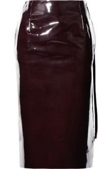 Maison Martin Margiela Patent-leather Pencil Skirt - Lyst