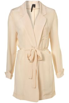 Topshop Nude Silk Pyjama Jacket By Boutique - Lyst