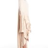 Alexander Wang Satin Angora Needle Punch Poncho in Pink (blush) - Lyst