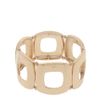Asos Collection Asos Open Squares Stretch Bracelet in Gold - Lyst