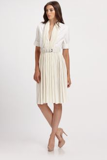 Doo. Ri Pleated Shirt Dress - Lyst