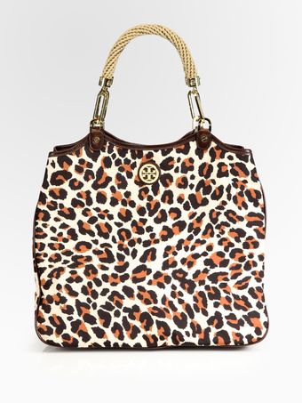 Tory Burch Channing Nylon Tote Bag - Lyst