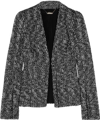 Alexander McQueen Bouclé-tweed Jacket - Lyst