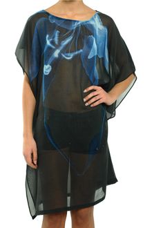 Amen Printed Silk Dress - Lyst