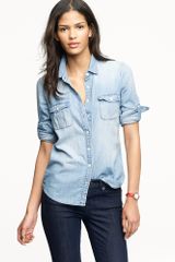 J.Crew Keeper Chambray Shirt