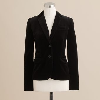 J.Crew Schoolboy Blazer in Velvet - Lyst