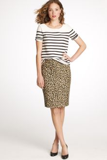 J.Crew No. 2 Pencil Skirt in Leopard - Lyst