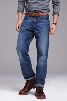 J.Crew Straight-fit Jean in Vintage Worn Wash - Lyst