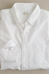 J.Crew Distressed Oxford Shirt