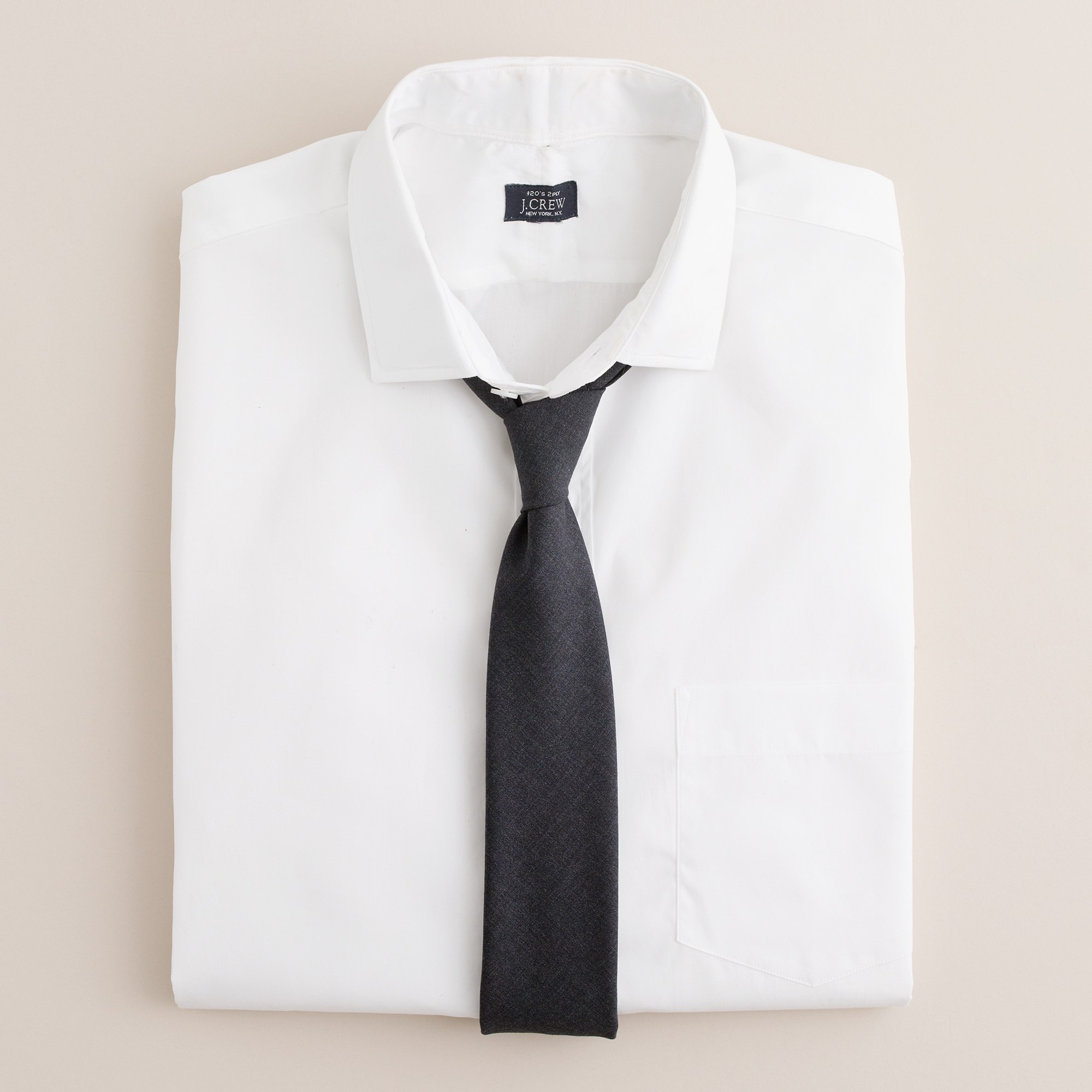 J.crew Spread-collar Regular-fit Dress Shirt in White in White for Men ...