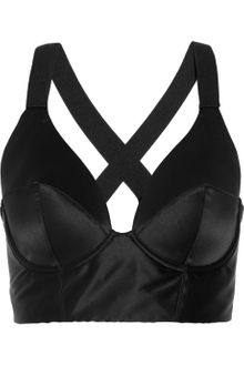 Theyskens' Theory Lita Satin Bustier Top - Lyst