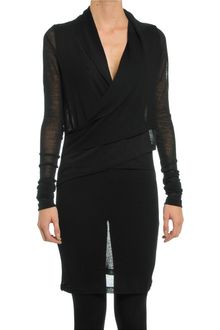 Todd Lynn Long Sleeved Wool Dress - Lyst