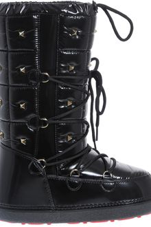 Valentino Studs Moon Boot - Lyst
