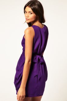 ASOS Collection Asos Tulip Dress with Tie Back - Lyst