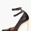 Lanvin Escarpen Compense Heels in Black - Lyst