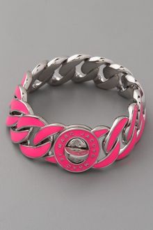 Marc By Marc Jacobs Turnlock Enamel Katie Bracelet - Lyst