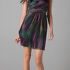 Shoshanna  Draped Strapless Dress in Multicolor (watermelon) - Lyst
