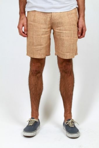  Jever Button Shorts - Rust 