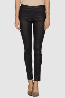 Bottega Veneta Leather Pants - Lyst