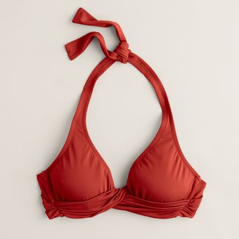  Twist Halter Underwire Top 