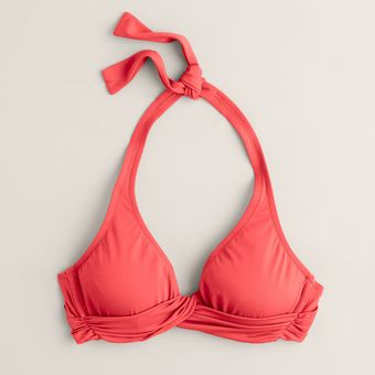  Twist Halter Underwire Top 
