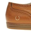 Fred Perry  Laurel Wreath Patton Leather Brogues in Brown for Men (tan) - Lyst