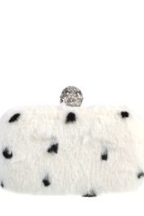 Alexander McQueen Skull Box Clutch