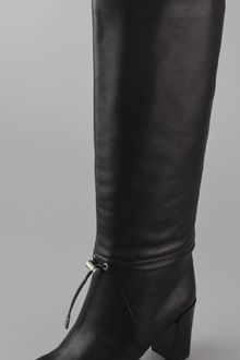 Jil Sander Navy High Heel Boots - Lyst