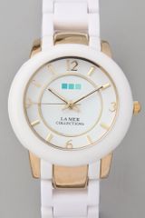 La Mer Collections Indo Lucite Watch