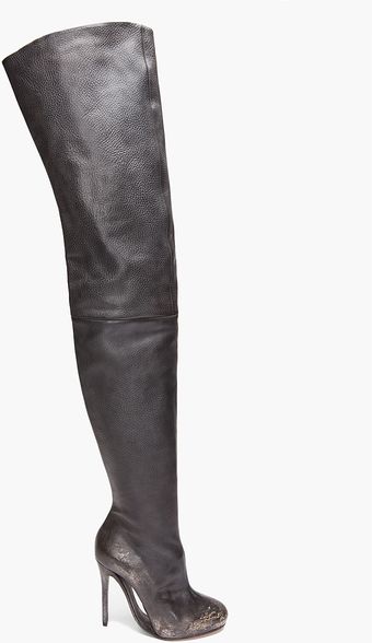 Maison Martin Margiela Thigh High Boots - Lyst