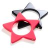 Marc By Marc Jacobs Big Charms Star Slice Bangle in Black - Lyst