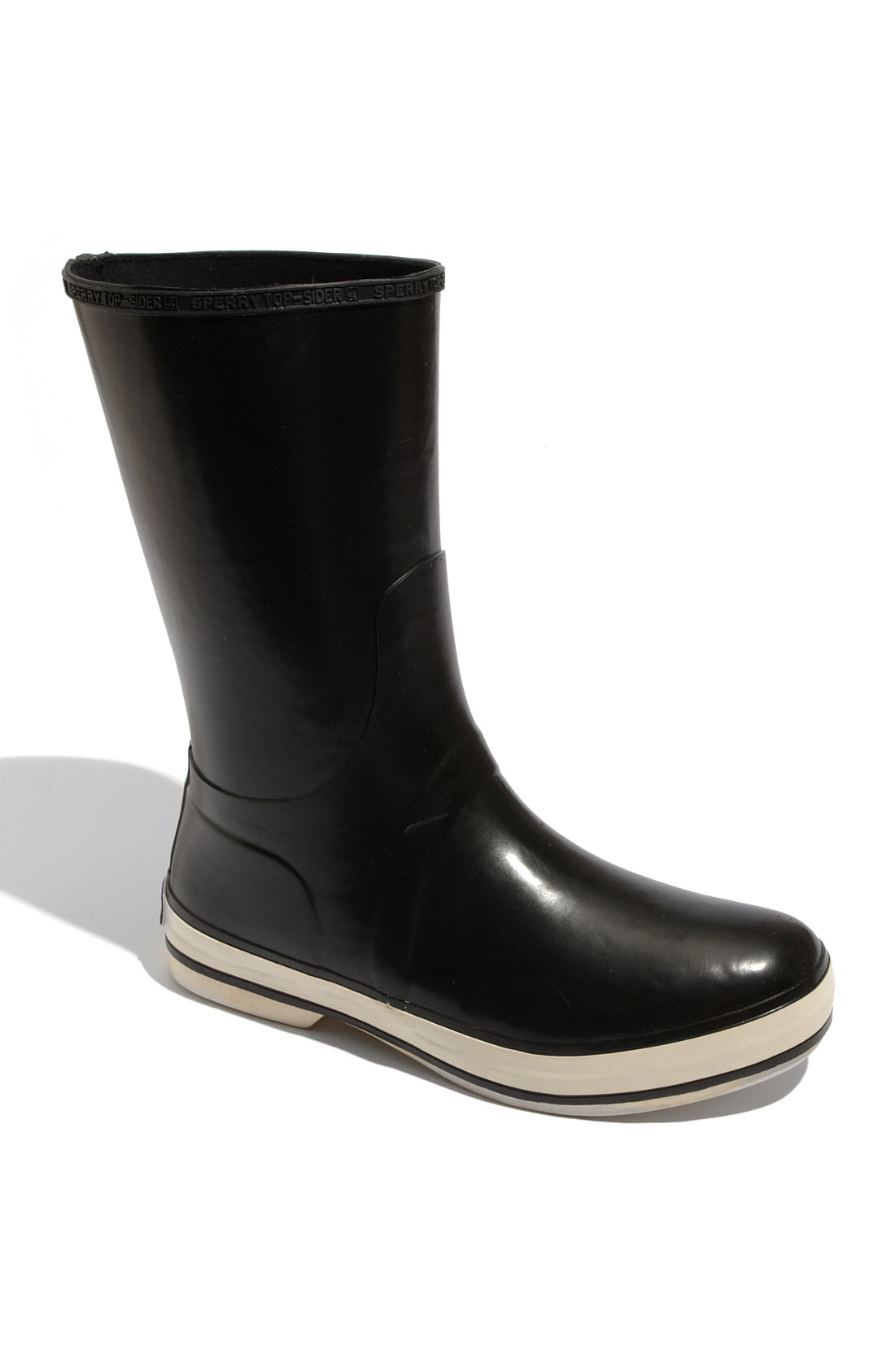 sperry top sider rubber boots