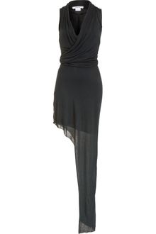 Helmut Lang Draped Dress - Lyst