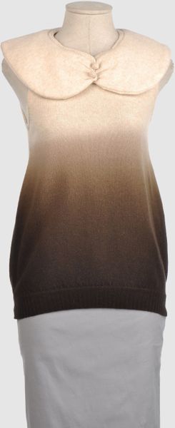 Manoush Sleeveless Sweater in Brown (beige) - Lyst