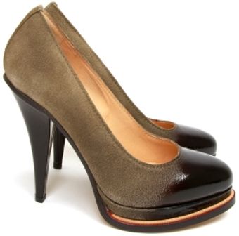  Melrose Patent Heel - Taupe 