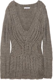 Duffy Cable-knit Sweater - Lyst