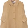 Juicy Couture Jane Woolblend Cape in Beige (camel) - Lyst