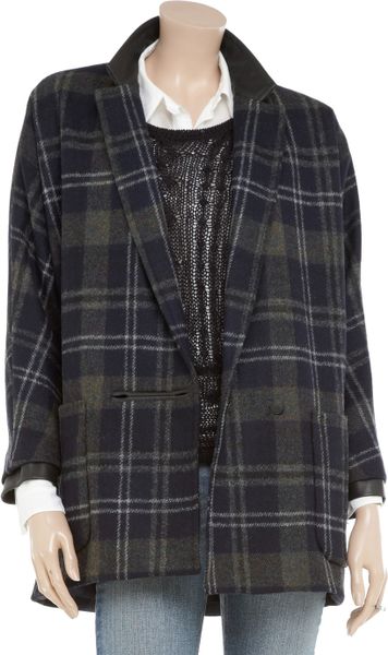 rag and bone plaid jacket