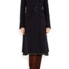 Ralph Lauren Black Label Patton Wool and Angorablend Coat in Black - Lyst