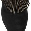 Sergio Rossi Fringed Suede Ankle Boots in Black - Lyst