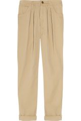 Burberry Brit Tapered Cotton-twill Pants
