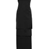 Stella Mccartney Oneshoulder Satin Dress in Black - Lyst