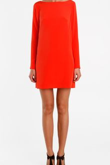 Tibi Heavy Washed Silk Shift Dress - Lyst