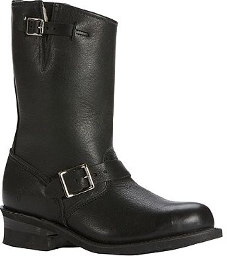 frye double buckle boots