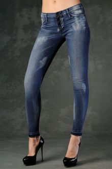 Hudson Back Zip Skinny Cut Fly - Lyst