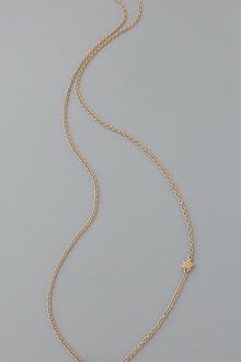Marc By Marc Jacobs Pave Heart Pendant Necklace - Lyst