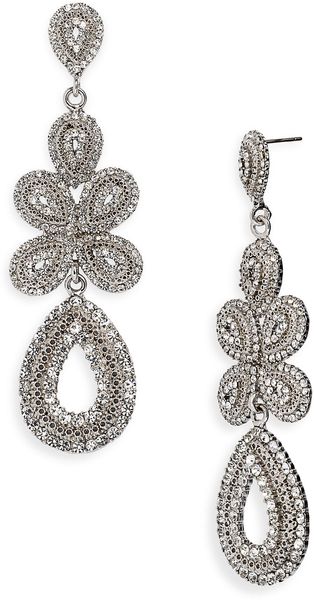 Tasha Ornate Linear Earrings - Lyst