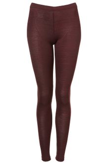 Topshop Space Dye Textured Leggings - Lyst