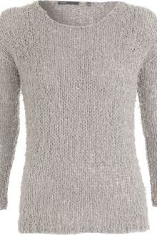 Vince Stretch Knit Sweater - Lyst